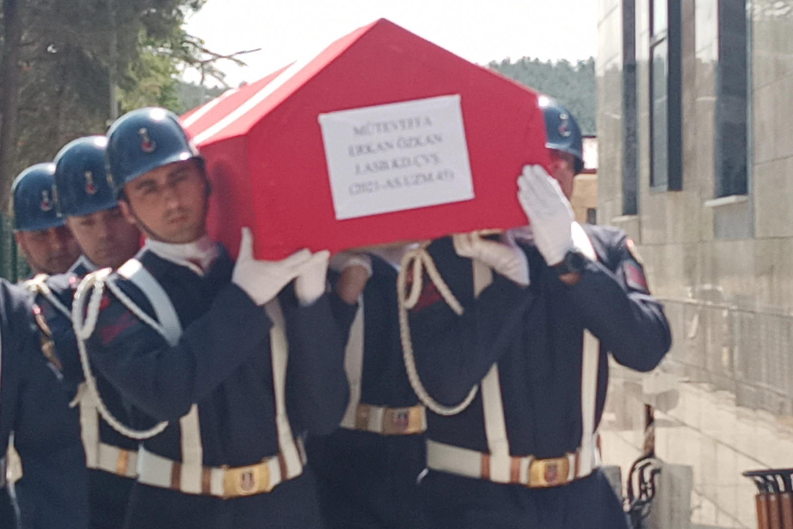Keşan’da Jandarma Astsubay Erkan Özkan'a son görev 