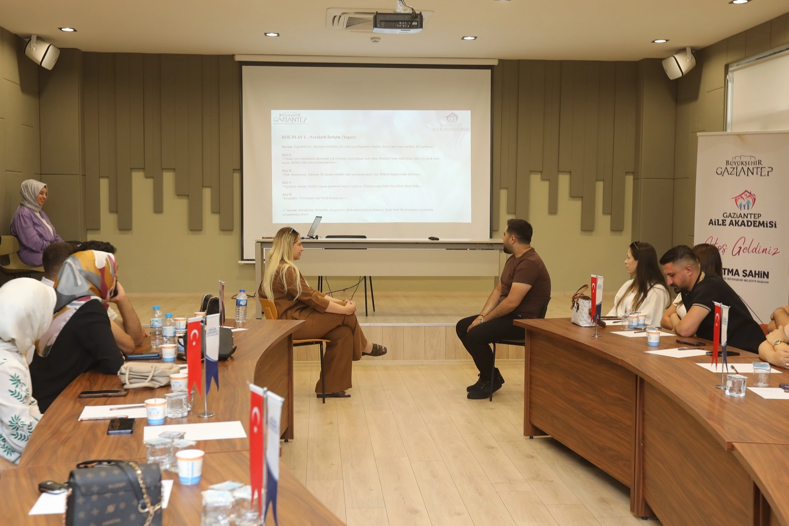 Gaziantep’te  Aile Akademisi’nde evlilik öncesi eğitim başladı 