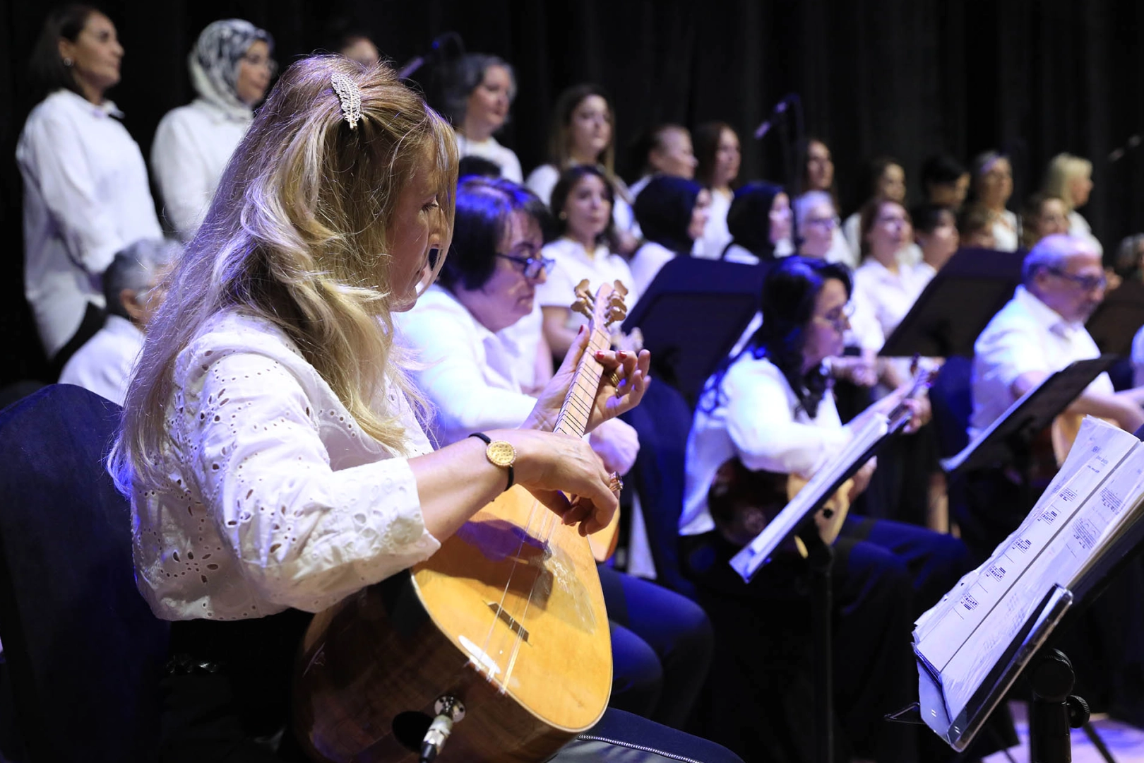 Ankara'da müzik atölyesi yıl sonu konseriyle final yaptı 
