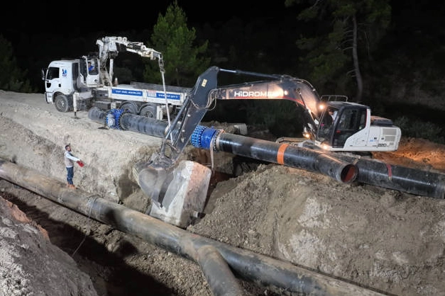Antalya Büyükşehir’den Alanya’nın içme suyu altyapısına güçlü dokunuş 