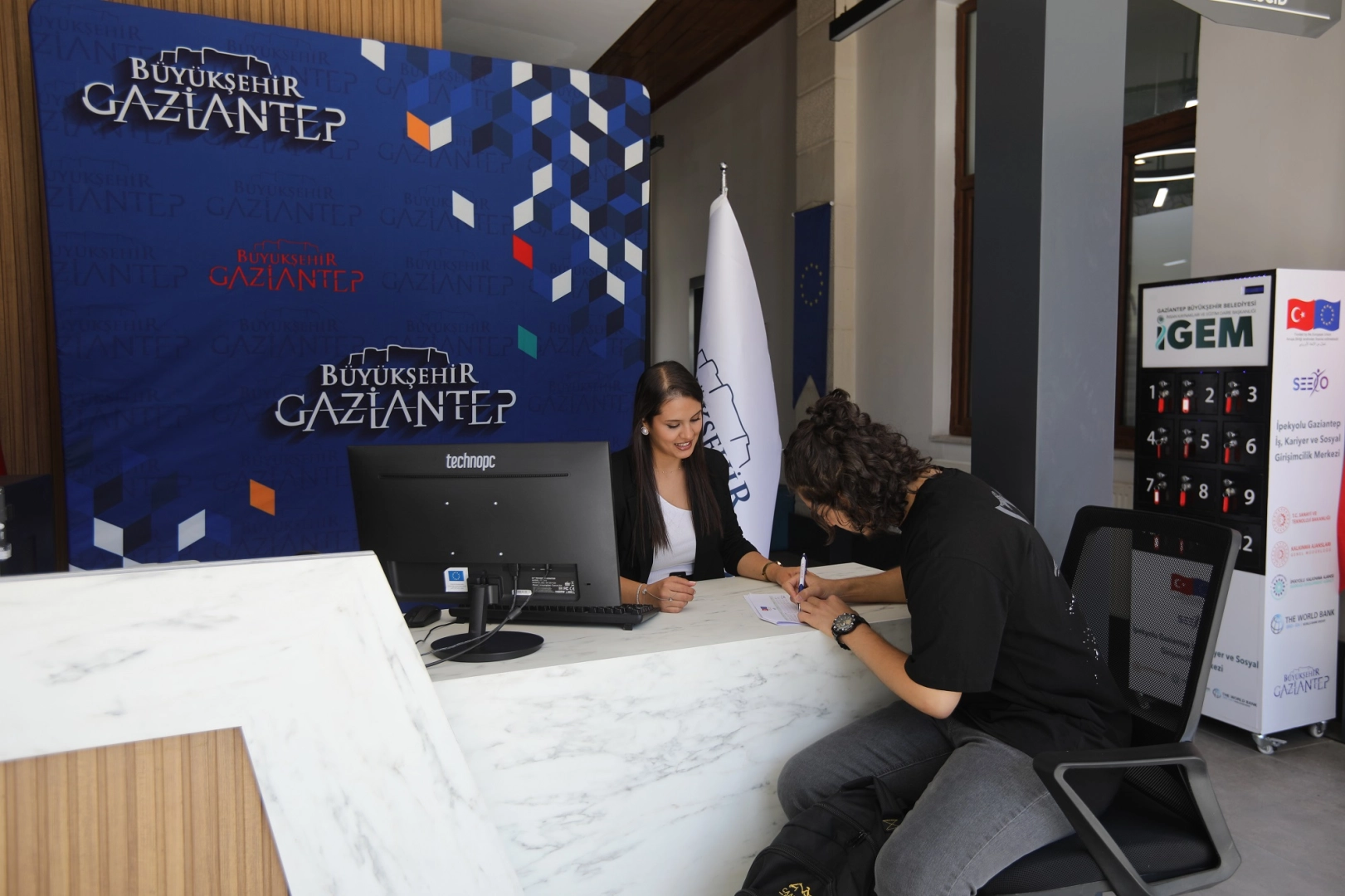 Gaziantep’teki gençler, istihdam için İGEM’in yolunu tutuyor 