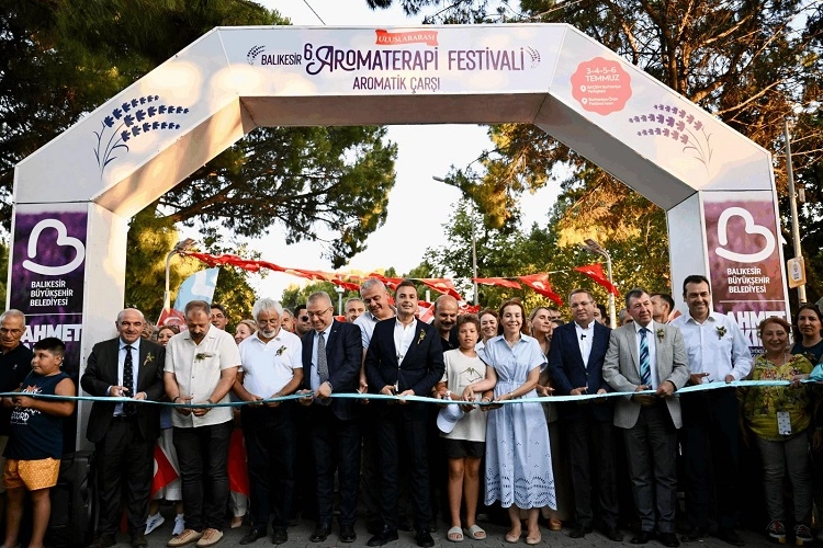Uluslararası 6. Balıkesir Aromaterapi Festivali başladı 
