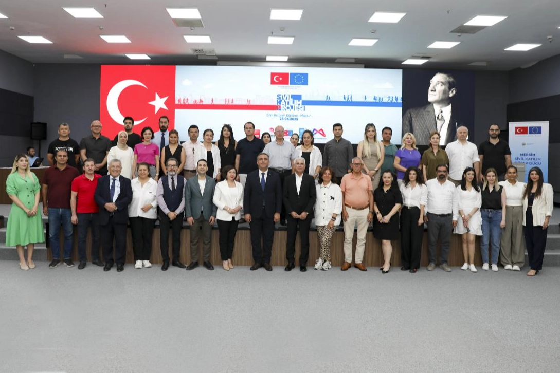 Mersin sivil katılımda öncü kentlerden biri oluyor 