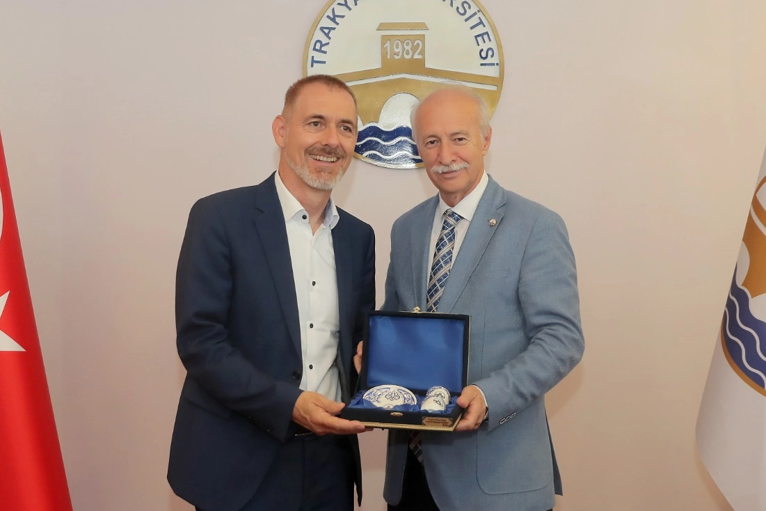 Edirne’nin kardeş şehri Lörrach’tan Trakya Üniversitesi’ne ziyaret 