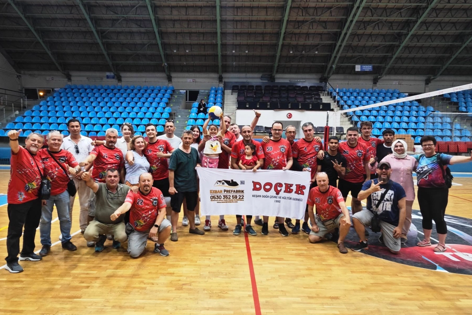 Keşan DOÇEK, Voleybol Turnuvasında finalde 