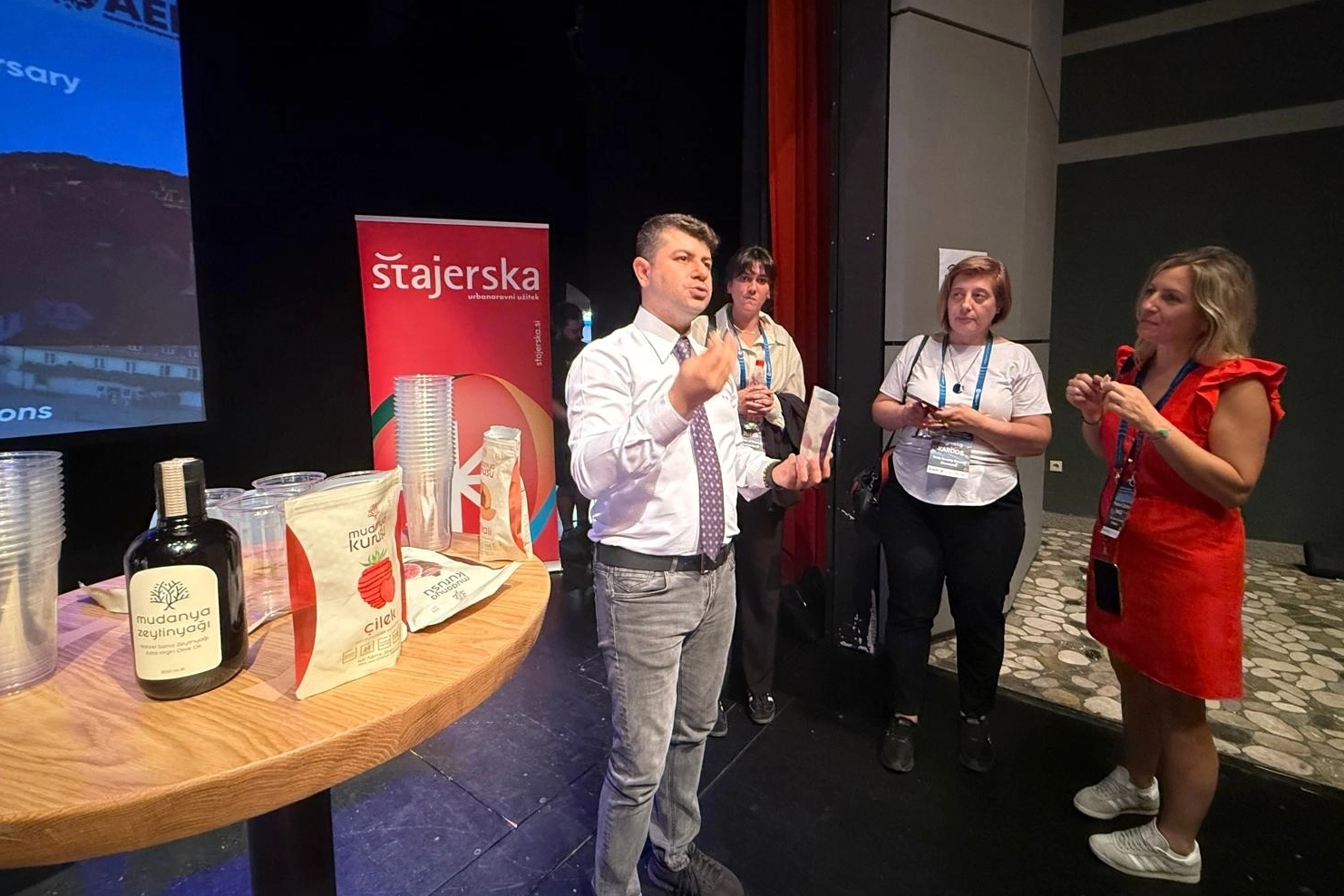 Mudanya, Slovenya ve Fransa'da tanıtıldı... Baran Güneş, Mudanya için uluslararası sahnede 
