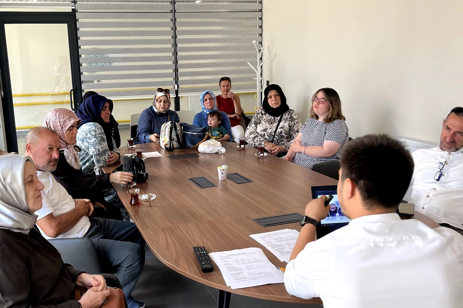 Kocaeli Gonca Engelsiz Yaşam'da ailelere beslenme eğitimi 