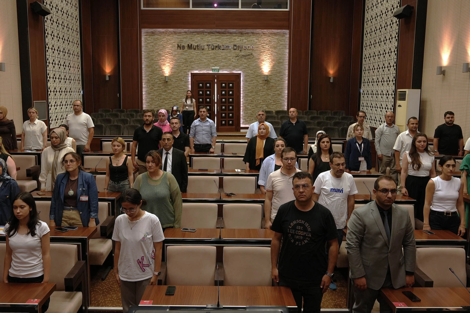 Ankara Keçiören'de personele sağlıklı yaşam eğitimi 