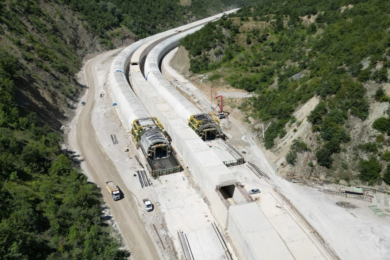 Tokat-Niksar duble yolunda sona yaklaşıldı 