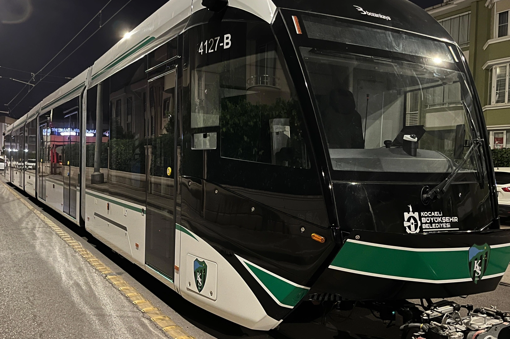 Kocaeli’de 9. tramvay raylara indirildi 