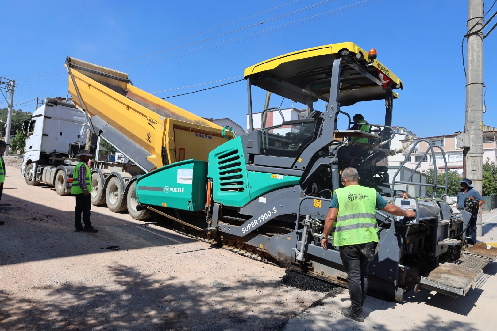 Kocaeli Büyükşehir'den yollara modern dokunuş 