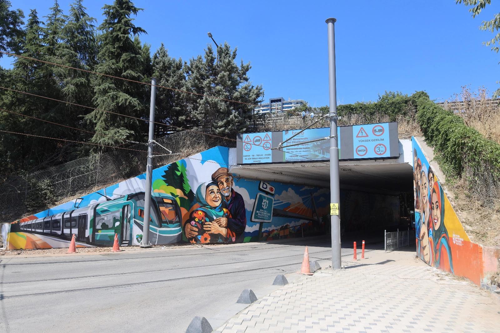 Alikahya Stadyum Tramvay Hattı’nda yoğun mesai 