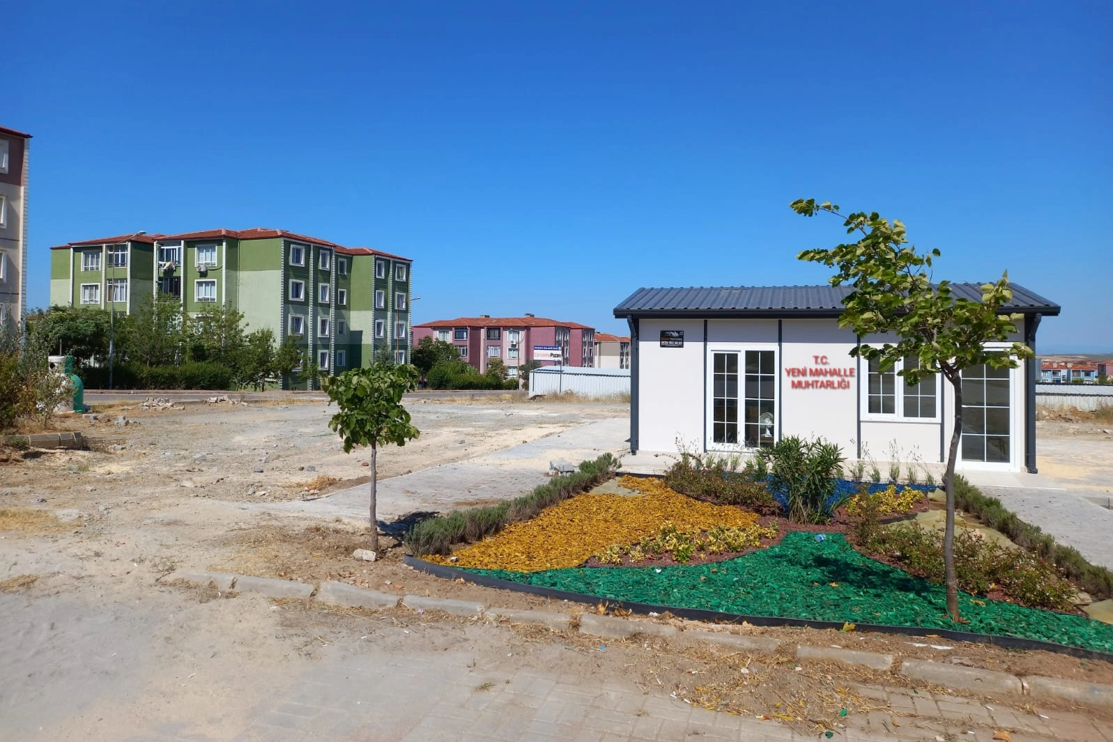 Edirne Keşan'de Yeni Mahalle Muhtarlığı yeni yerinde 