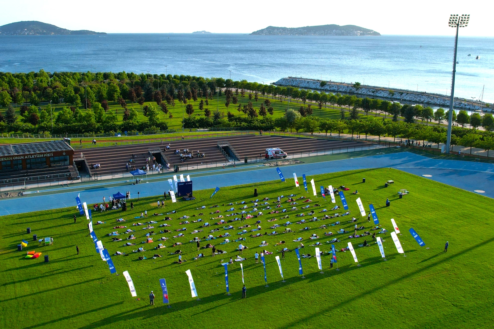 İstanbul açık havada sporun adresi oldu 
