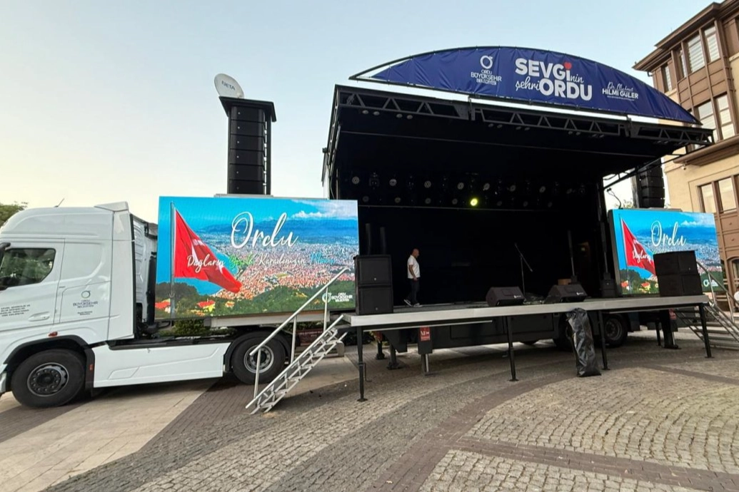 Ordu'da ‘Sevgi Tırı’ yolculuğa başlıyor 
