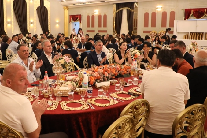 Bursa İnegöl’de kültür temsilcileri dostluk sofrasında buluştu 