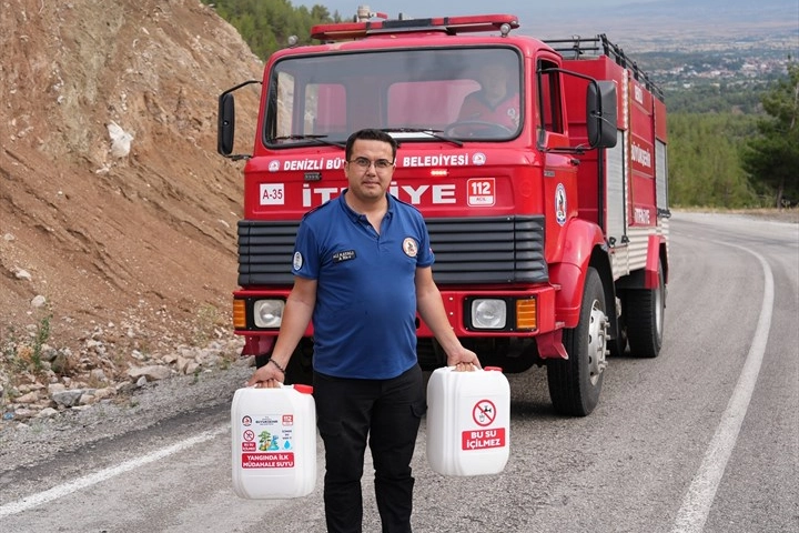 Denizli Büyükşehir’den yangınla mücadelede yeni hamle 
