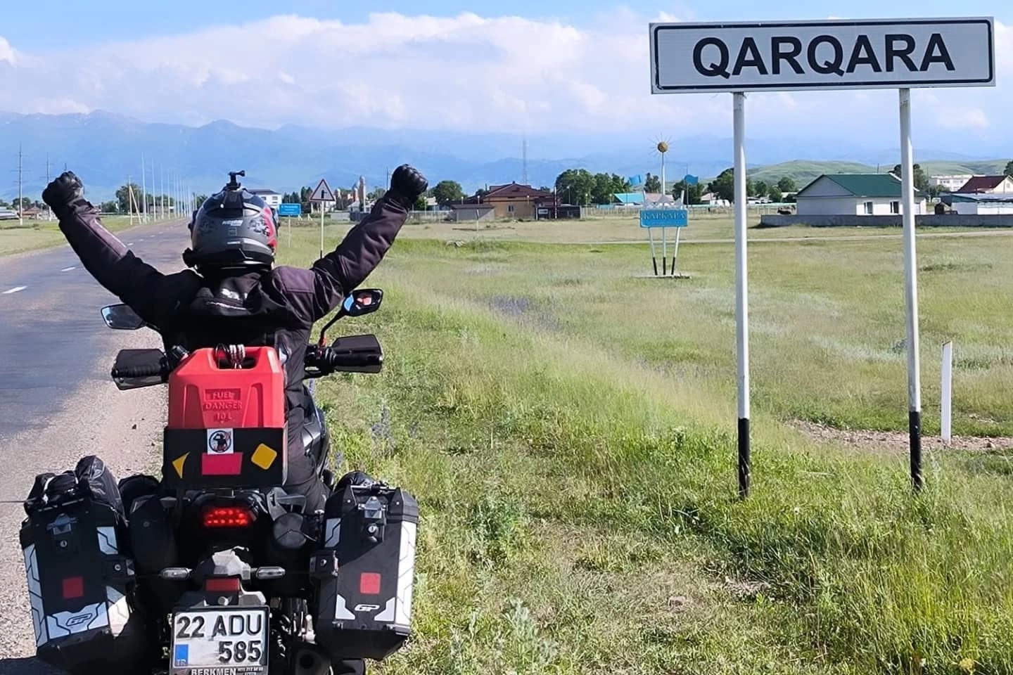 Keşan DOÇEK motorcuları 15 bin kilometrelik Orta Asya macerasını tamamladı 