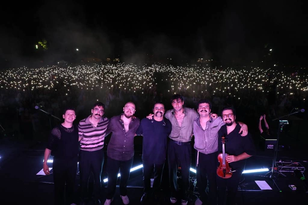 Bursa İnegöl’de festival Dedublüman konseriyle zirveye ulaştı 