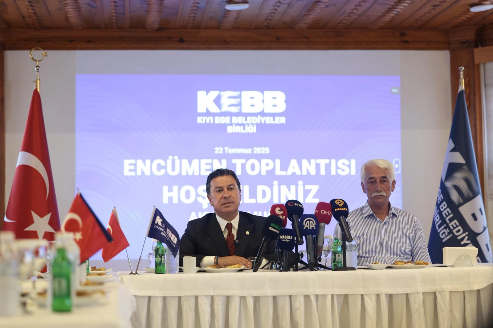 Kıyı Ege Belediyeler Birliği Akyaka’da toplandı 