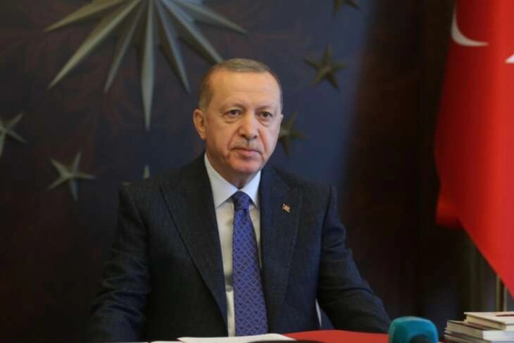Eskişehir’deki orman yangınına müdahalede şehit olanlara Cumhurbaşkanı Erdoğan'dan taziye 