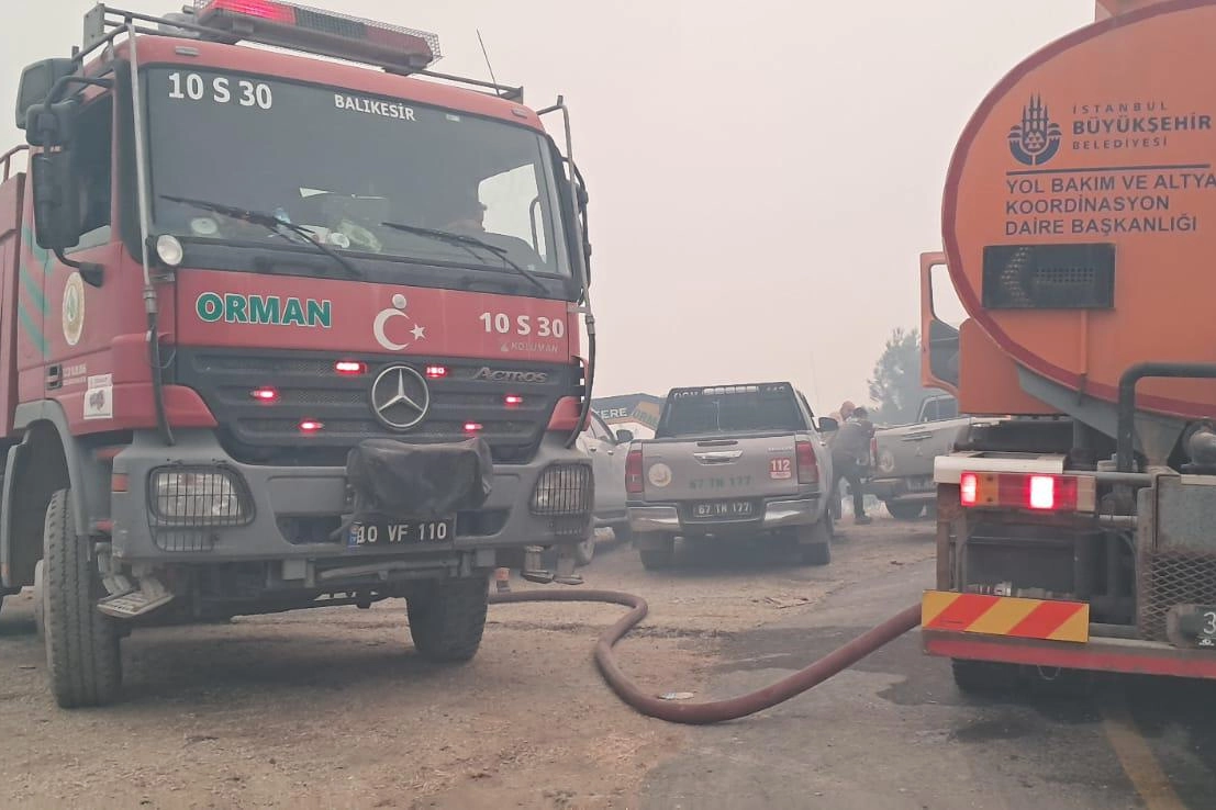 Sakarya ve Bilecik’teki yangınlara İBB seferberliği 
