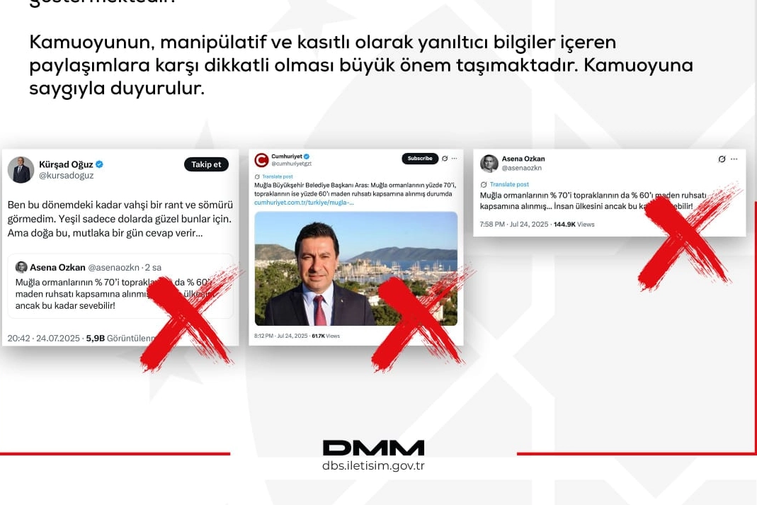 Enerji Bakanlığı’ndan Muğla’daki maden iddialarına yalanlama 