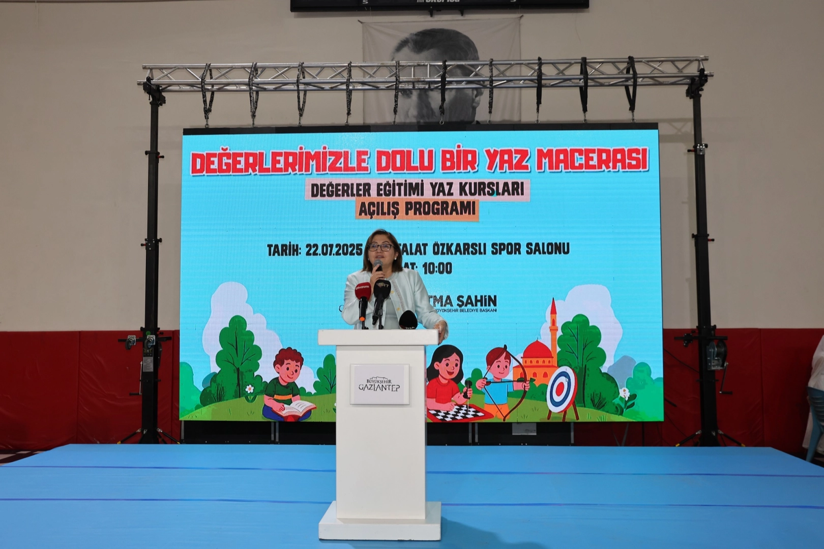 Gaziantep'ten 12 bin öğrenciye Değerler Eğitimi 