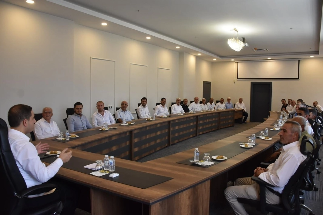 Sason muhtarlarından Kaymakam Başar’a teşekkür ziyareti 