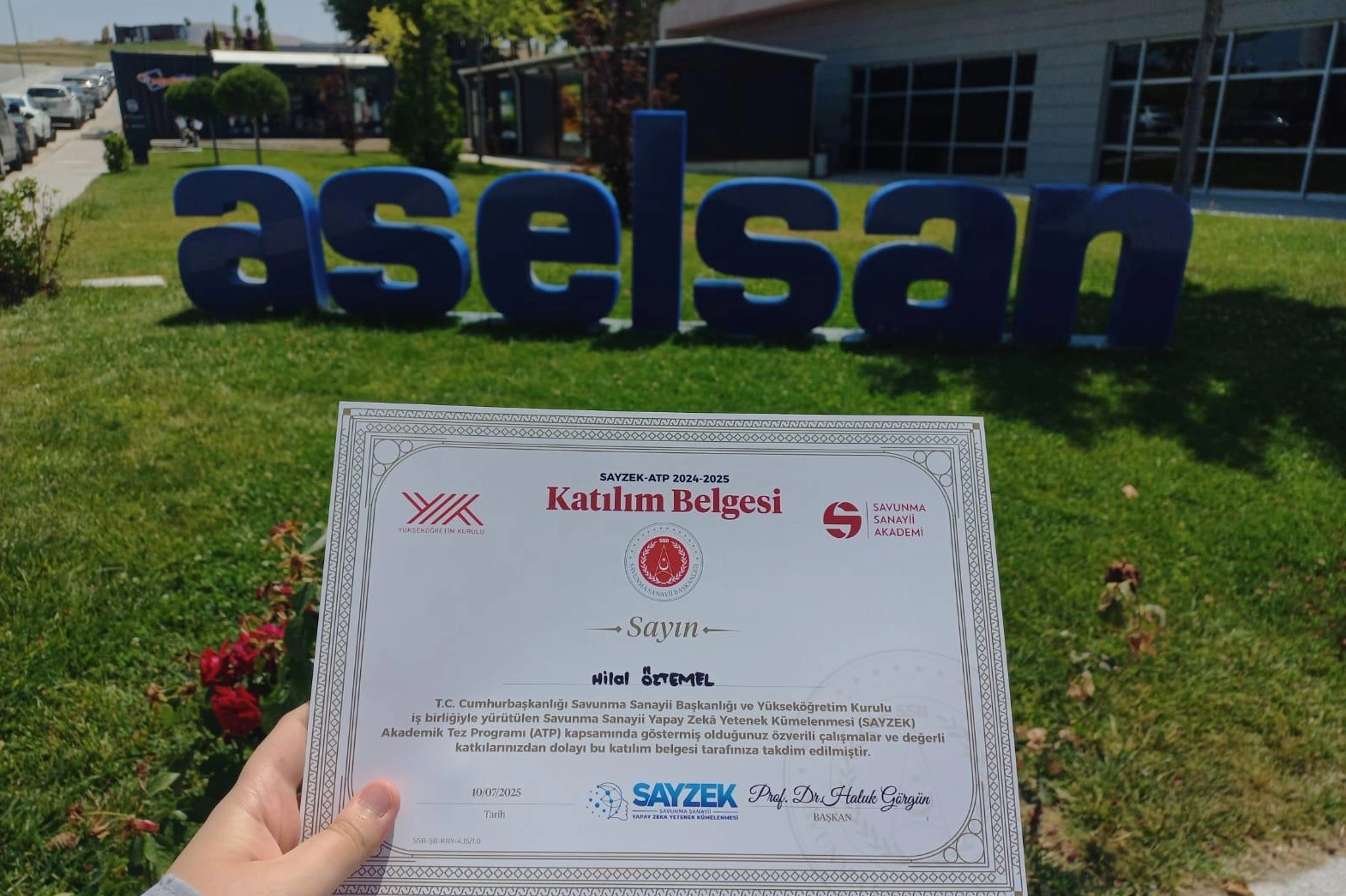 Yapay Zekâ Mühendislerinin tezi ASELSAN'da görücüye çıktı! 