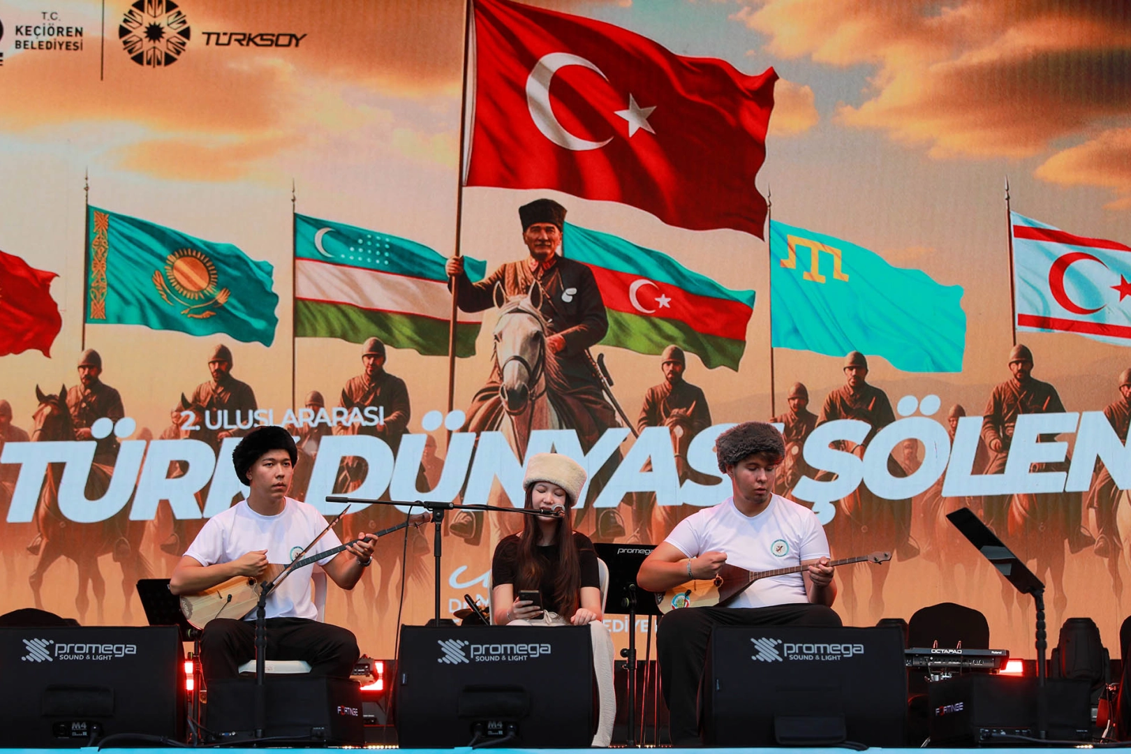 Ankara Keçiören’de Türk Dünyası Şöleni’nde muhteşem final 