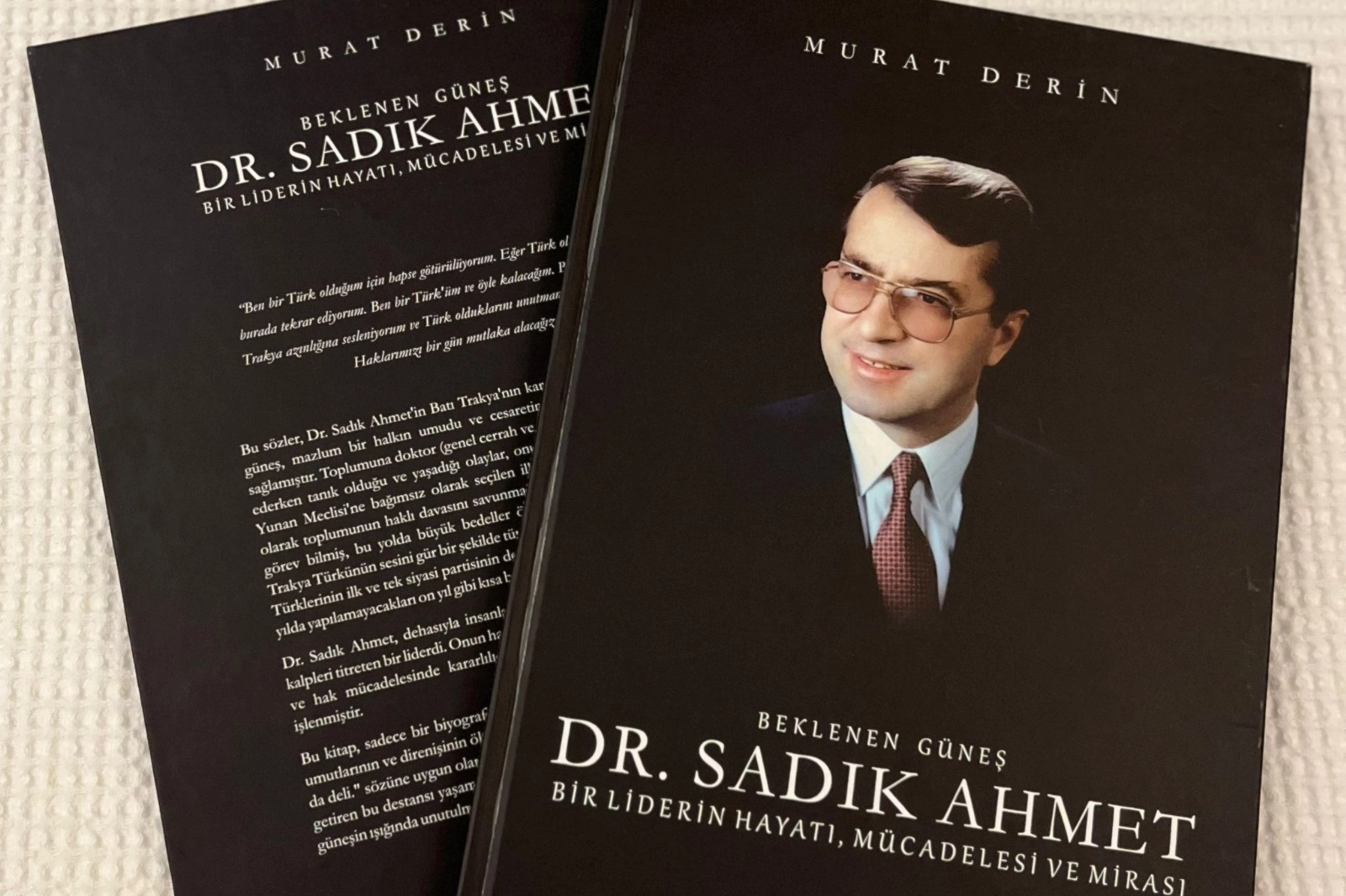 Dr. Murat Derin'den Dr. Sadık Ahmet kitabı 