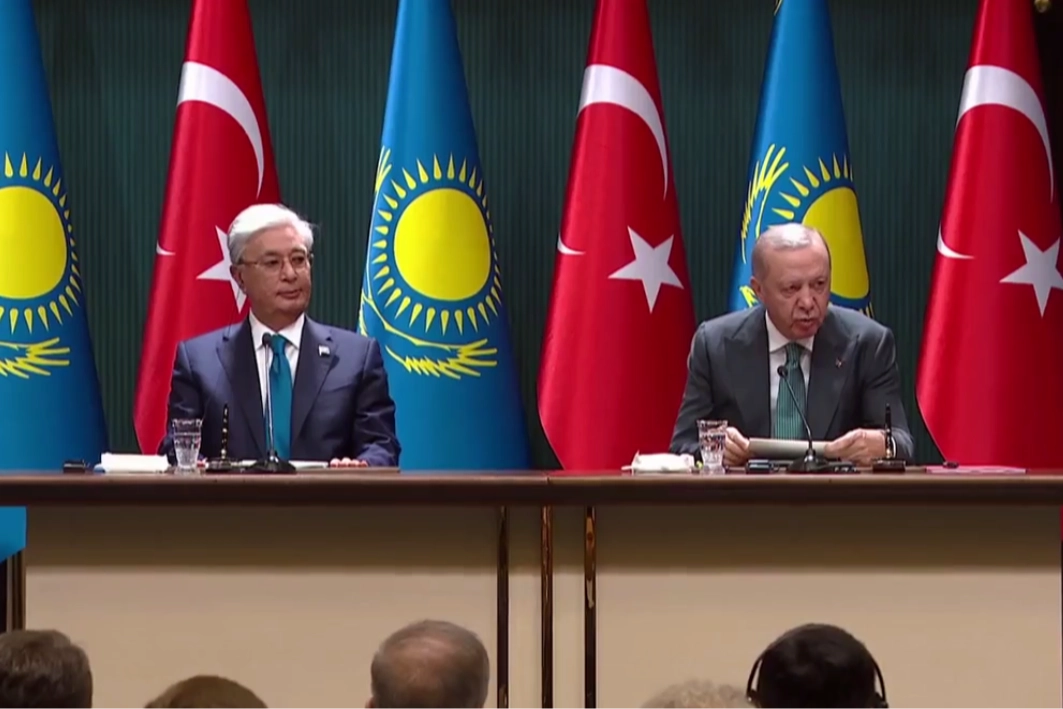 Erdoğan ve Tokayev’den enerji, savunma ve Filistin vurgusu 