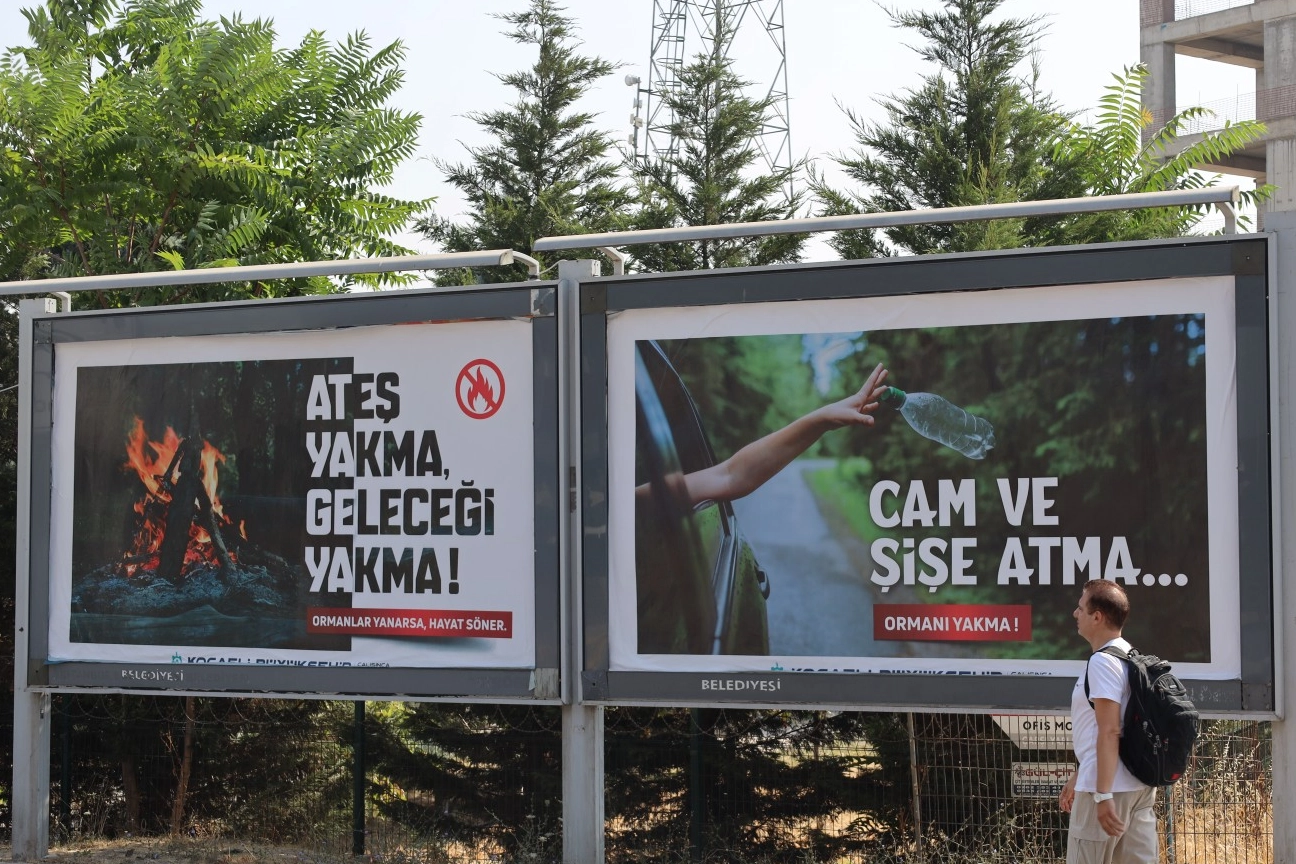 Kocaeli'de orman yangınlarına karşı farkındalığı artırıyor 