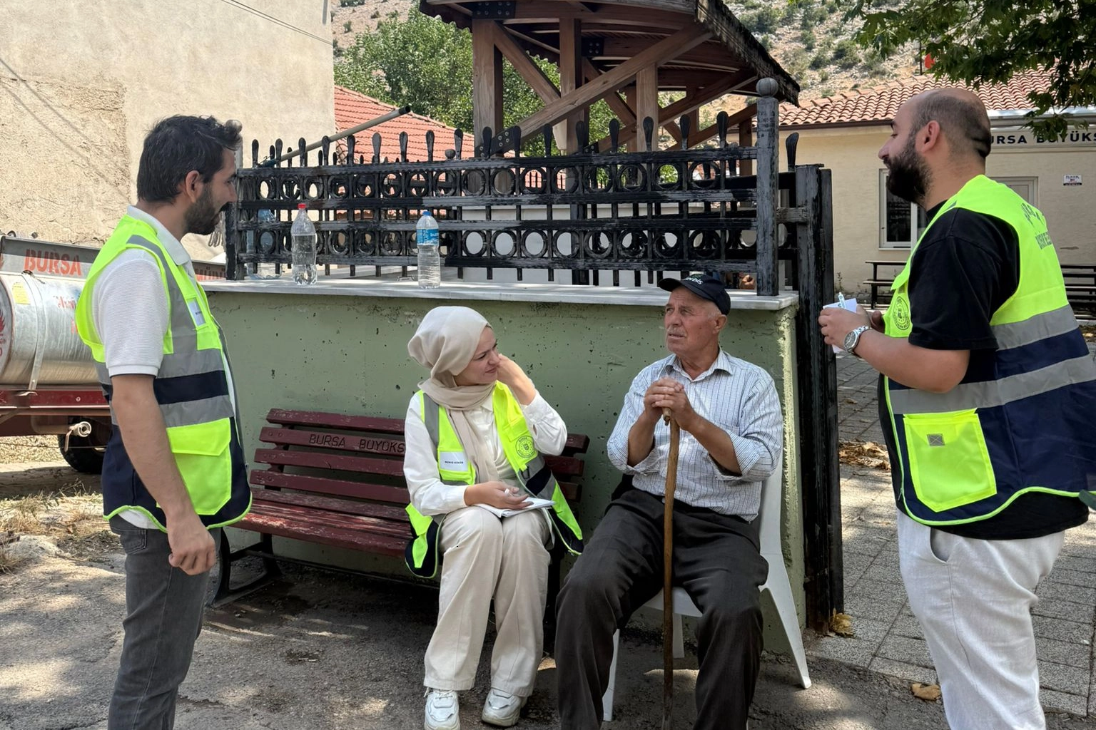 Bursa Büyükşehir yangının yaralarını sarıyor 