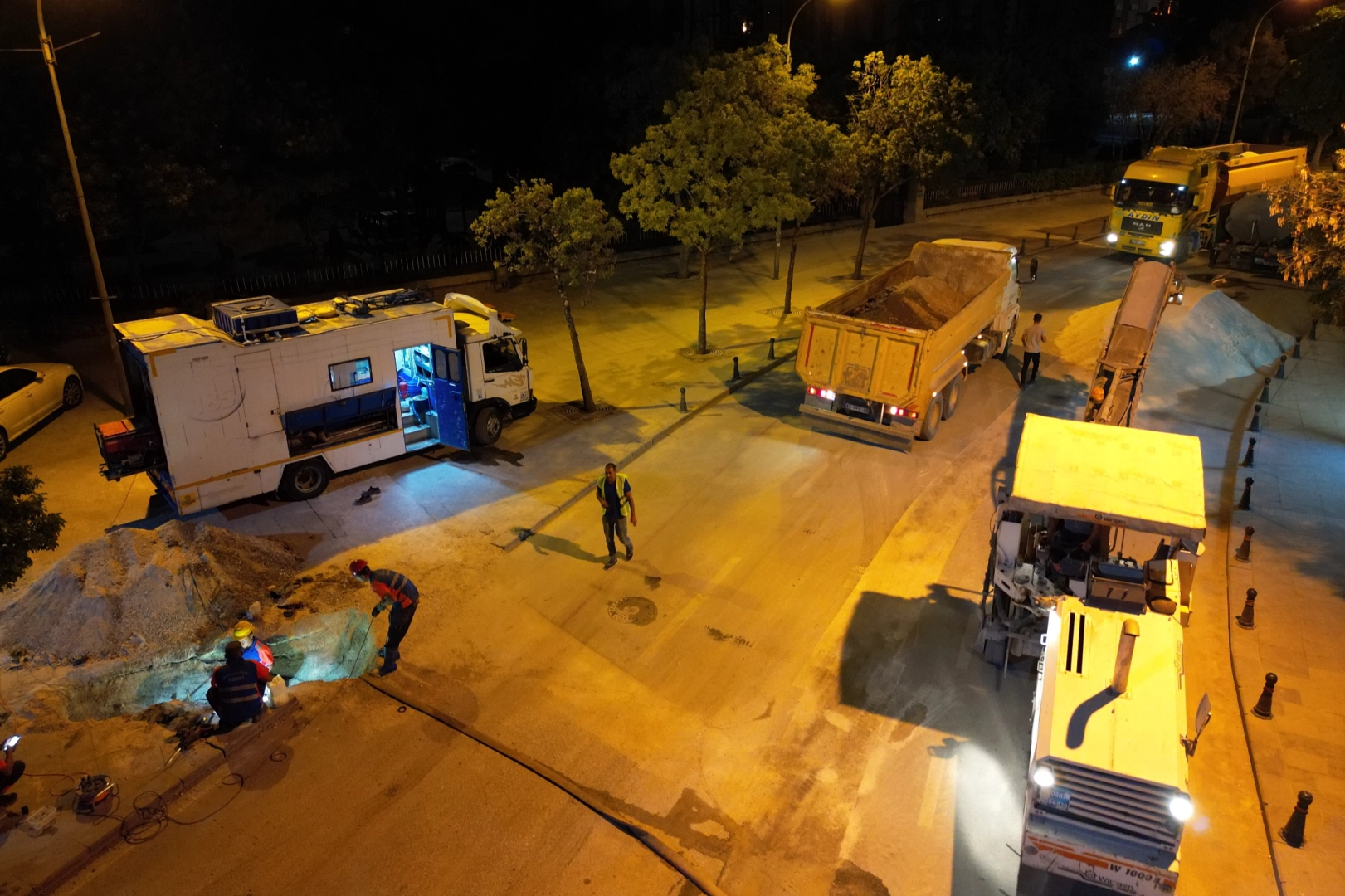 KOSKİ'den şehir merkezinde 1.678 metrelik ıslah çalışması 