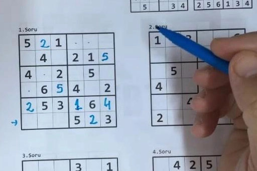 Unutkanlığa karşı bulmaca yerine sudoku çözün! 