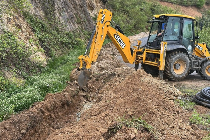Ordu'da 3 mahallenin içme suyu altyapısını yenilendi 