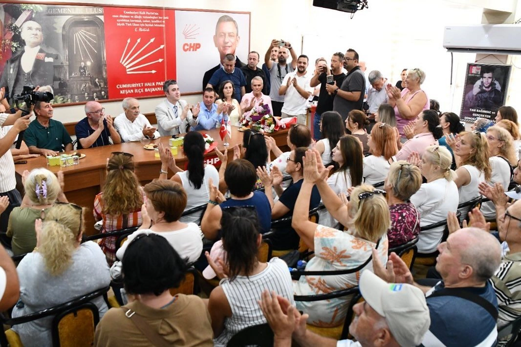 Edirne Keşan'da Anıl Çakır CHP'ye yeniden adaylığını açıkladı 