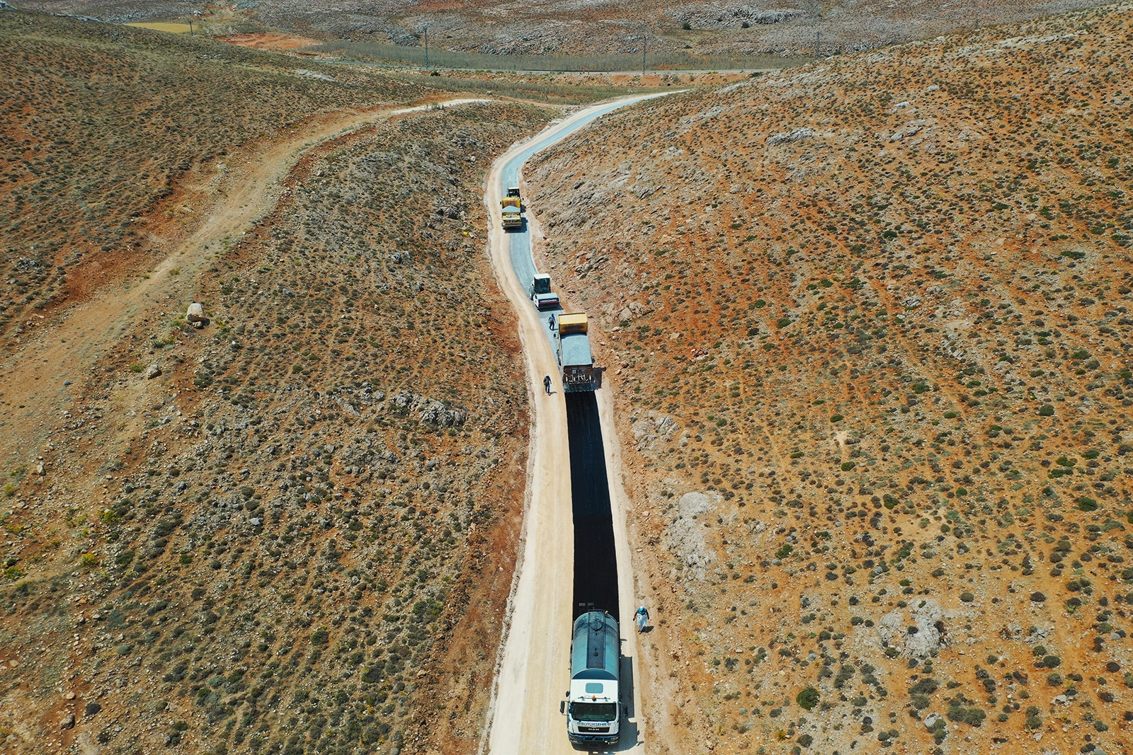 Malatya'da yol mesaisine devam 