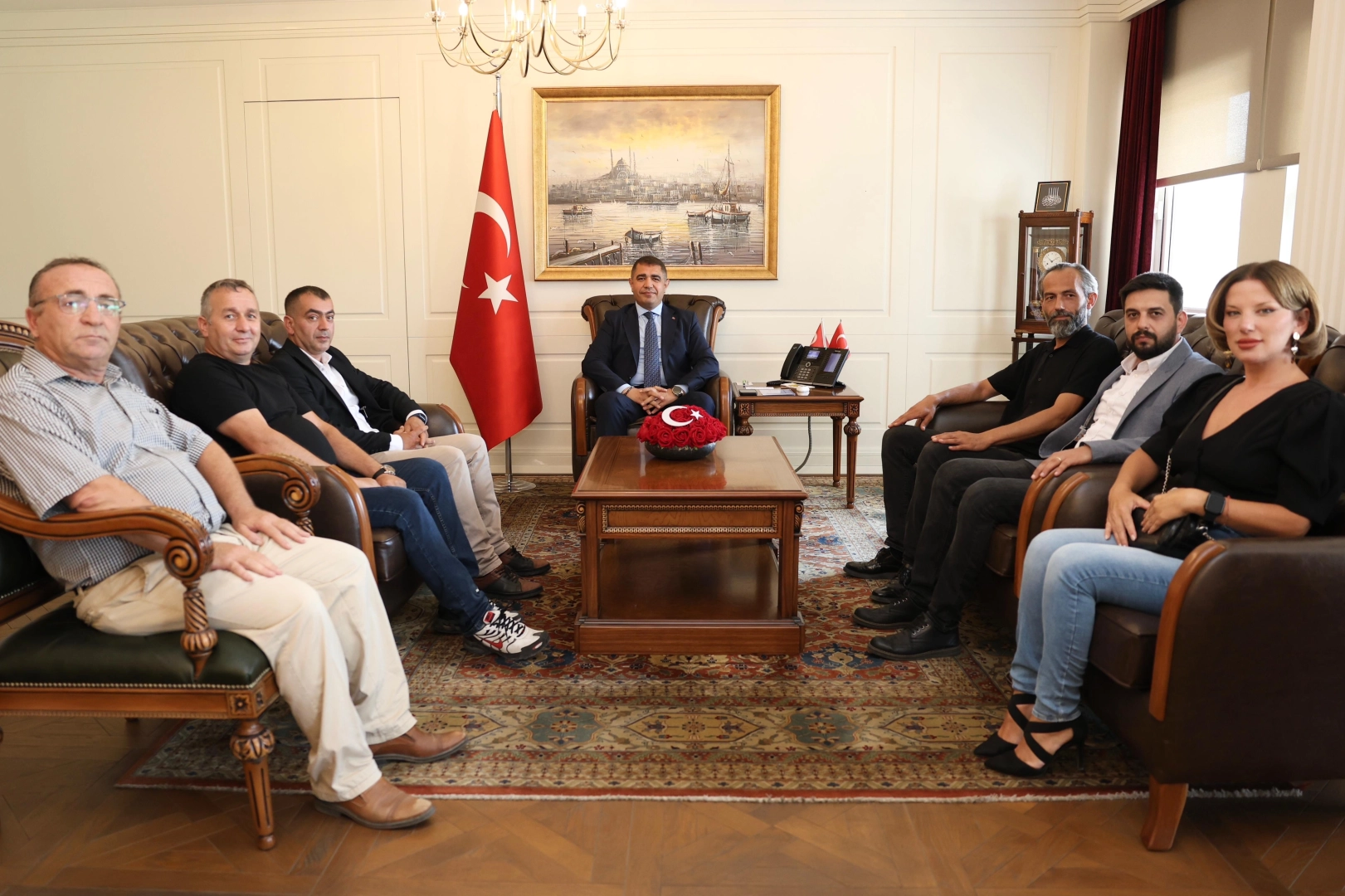 Düzce Gazeteciler Cemiyeti'nden Vali Aslan’a ziyaret 