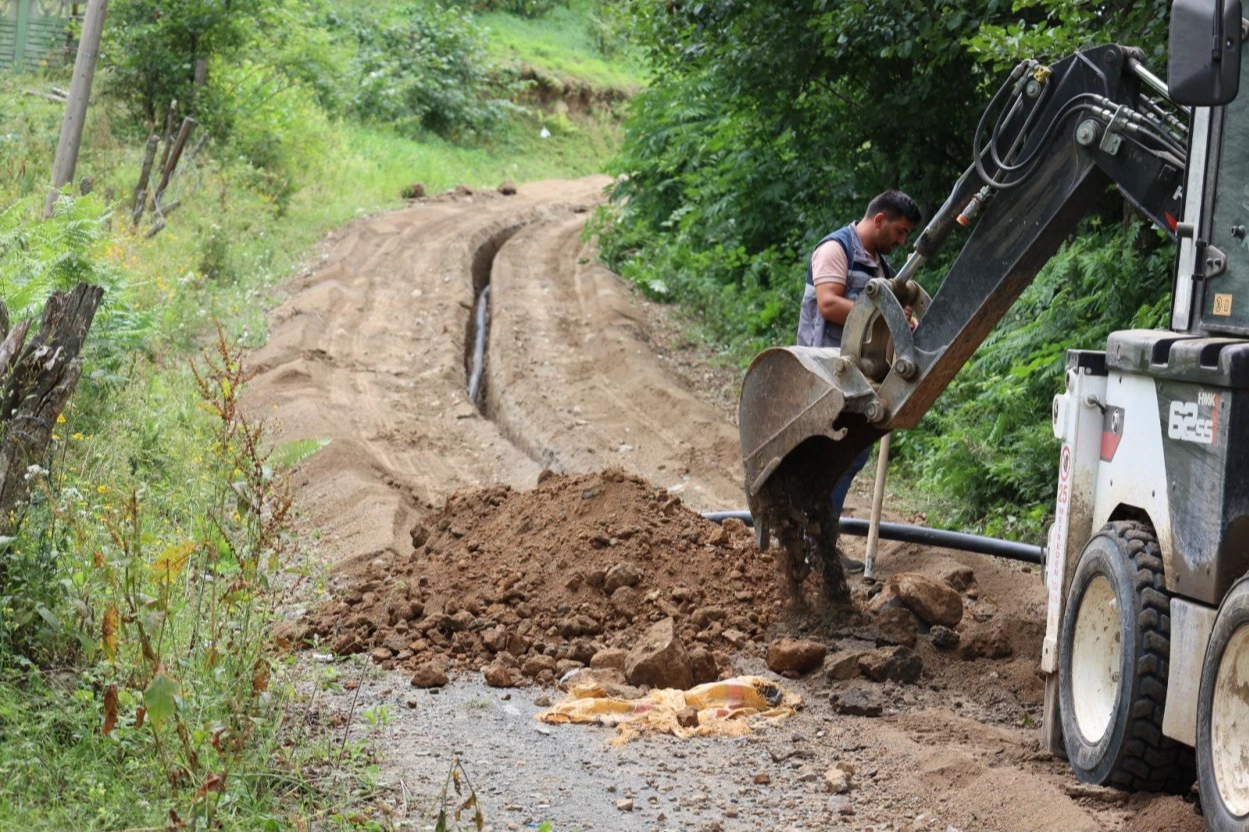 Ordu'da 435 hane temiz suya kavuştu 