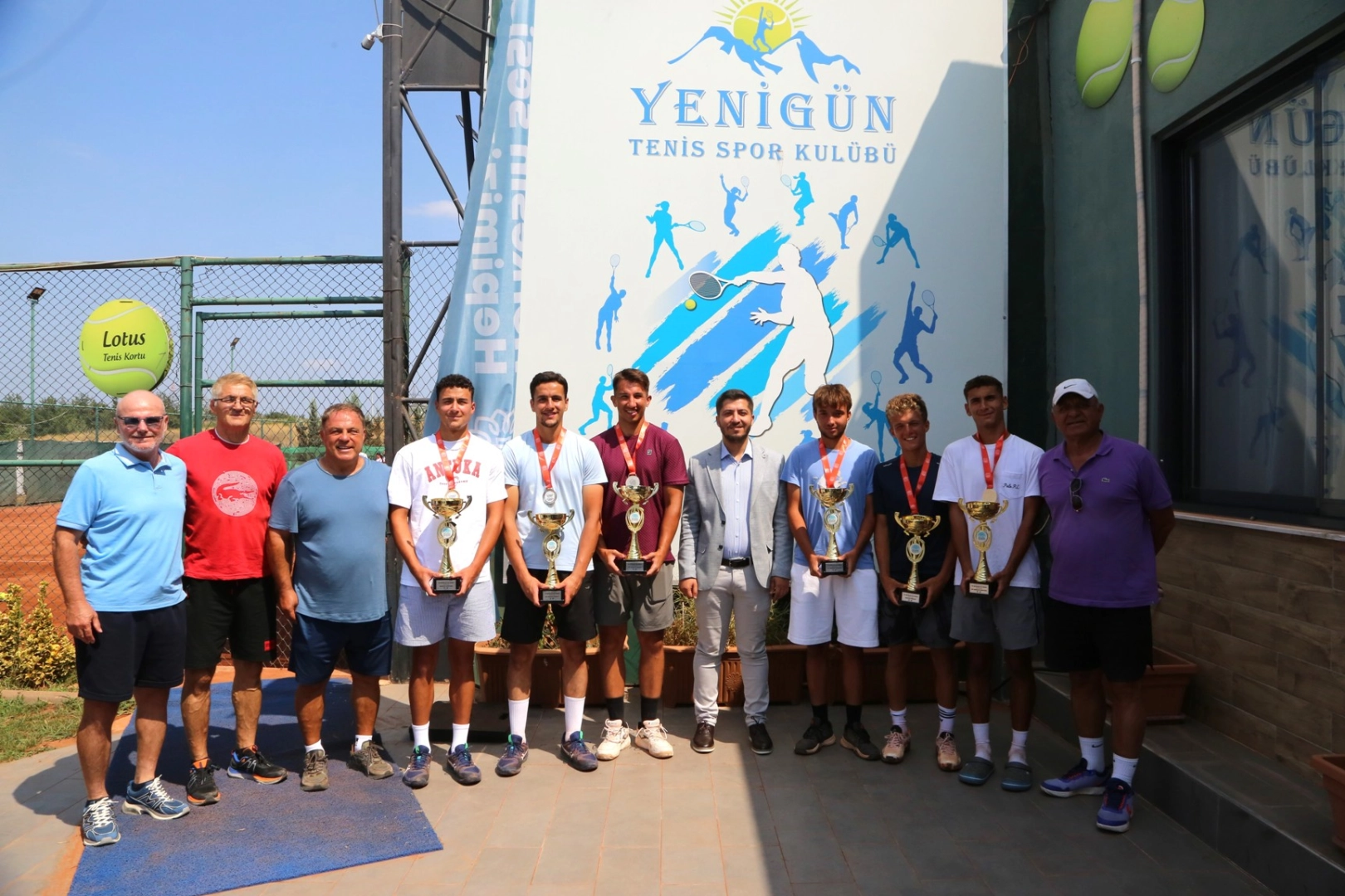 Bursa Nilüfer’de tenis heyecanı sona erdi 