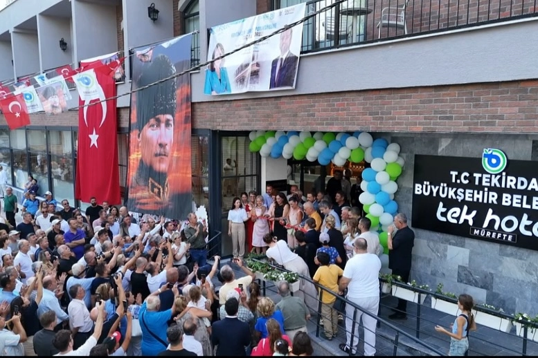 Tekirdağ'da kamu yatırımı olan ilk turizm tesisi kapılarını açtı 