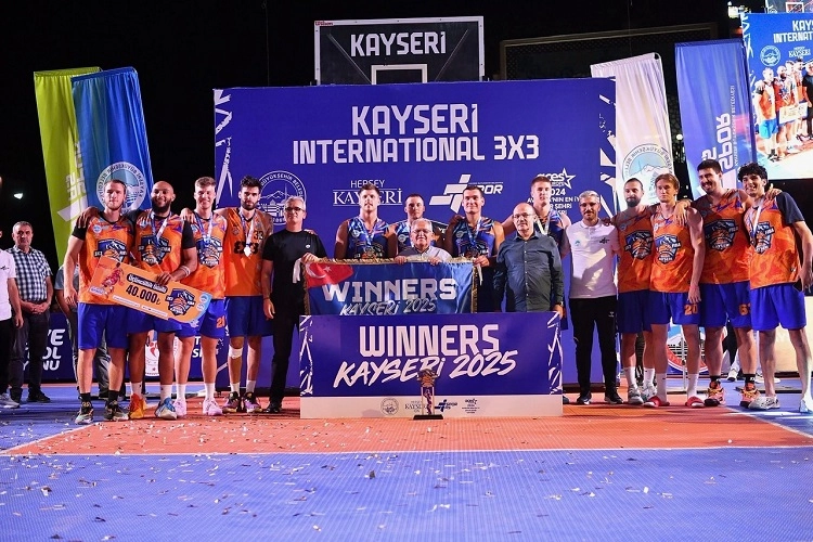 Kayseri Büyükşehir'den dünya basketbolunda bir ilk 