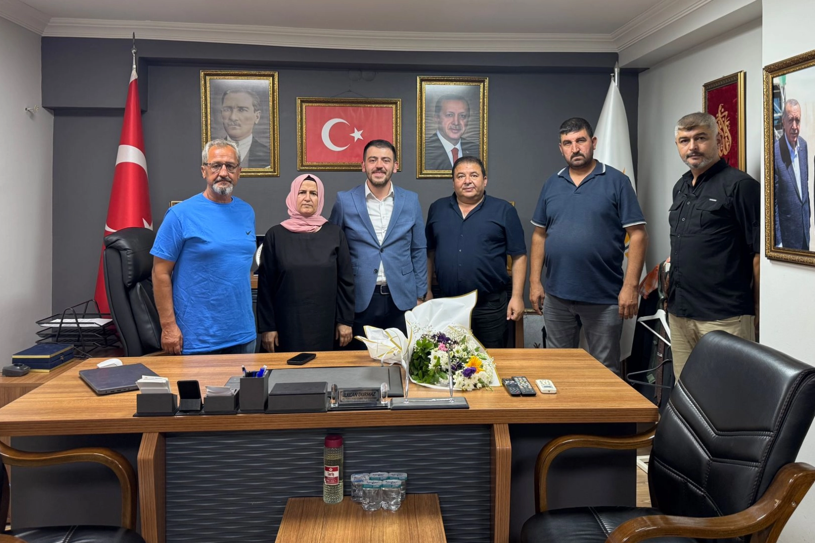 Manisa Balıkesirliler Derneği’nden AK Parti’ye ziyaret 