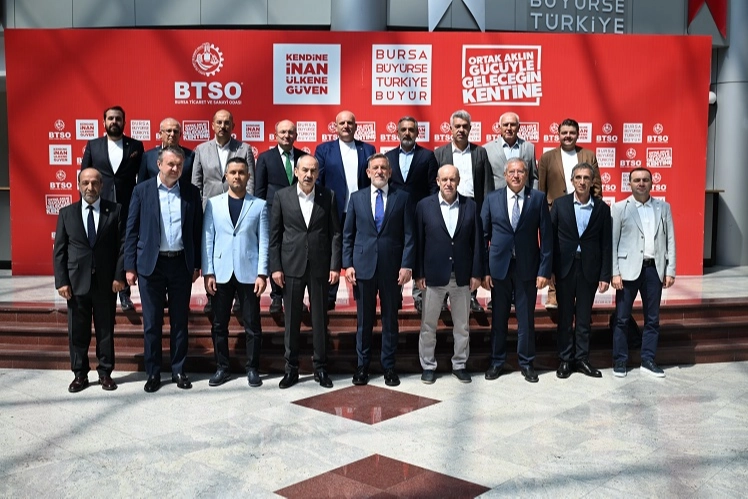 Kayseri Ticaret Odası’ndan BTSO’ya ziyaret 