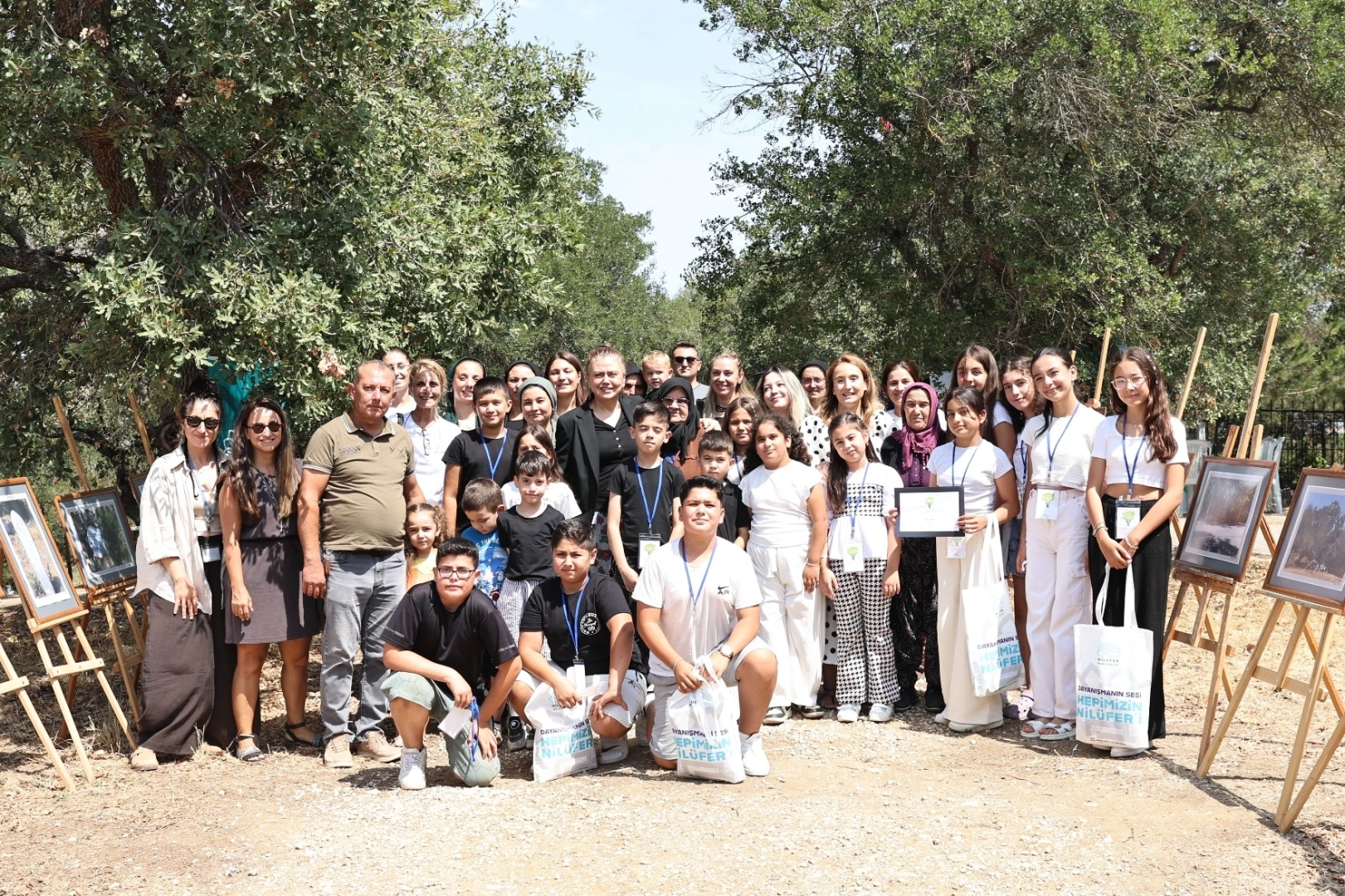 Badırgalı çocuklar köylerinin geleceğini tasarladı 