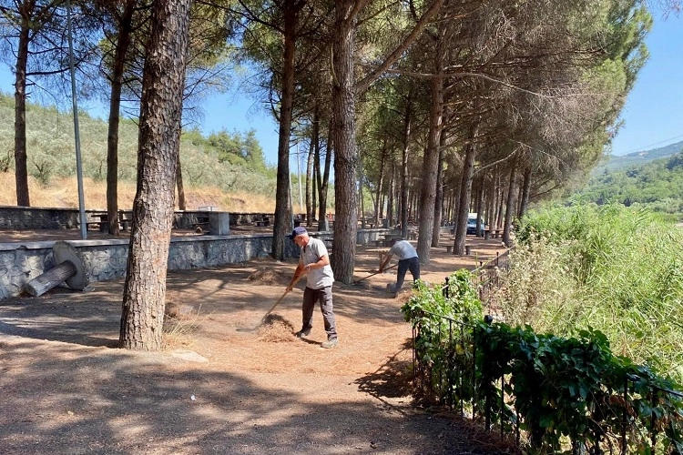 Gemlik Kurtul Piknik Alanı'nda kapsamlı temizlik 
