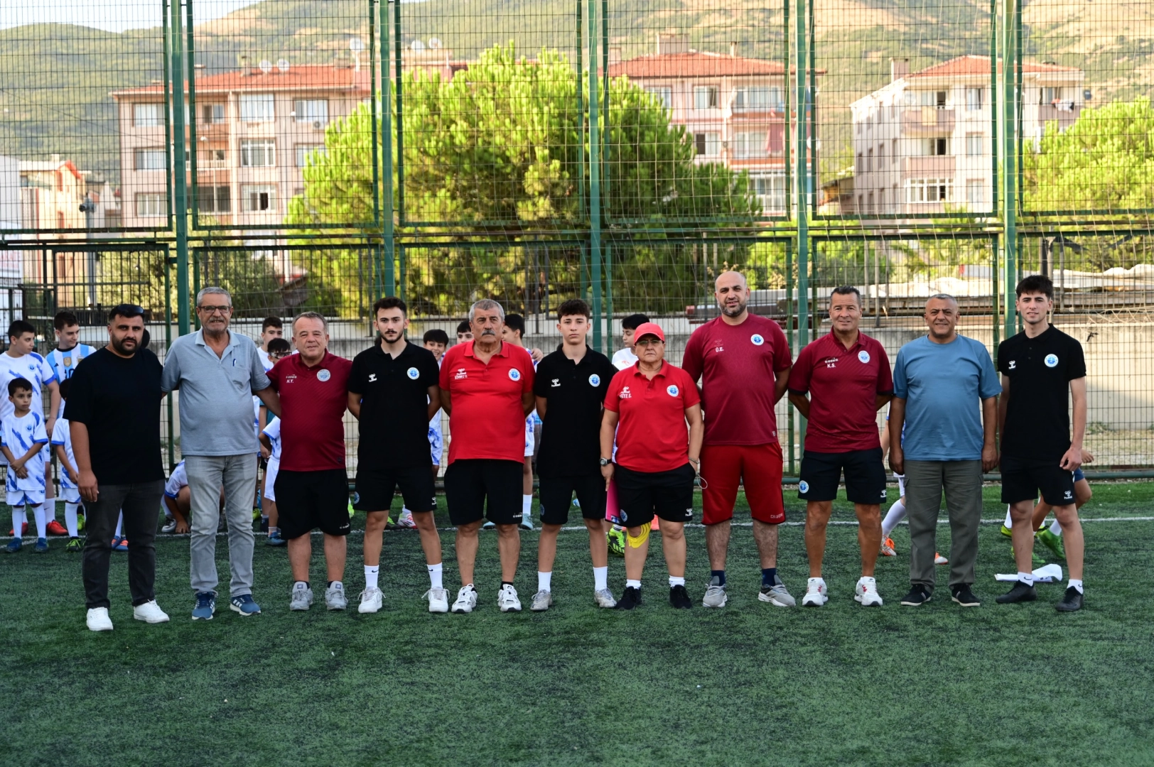 Bursa Gemlik'te yaz tatili sporla değerlendiriliyor 